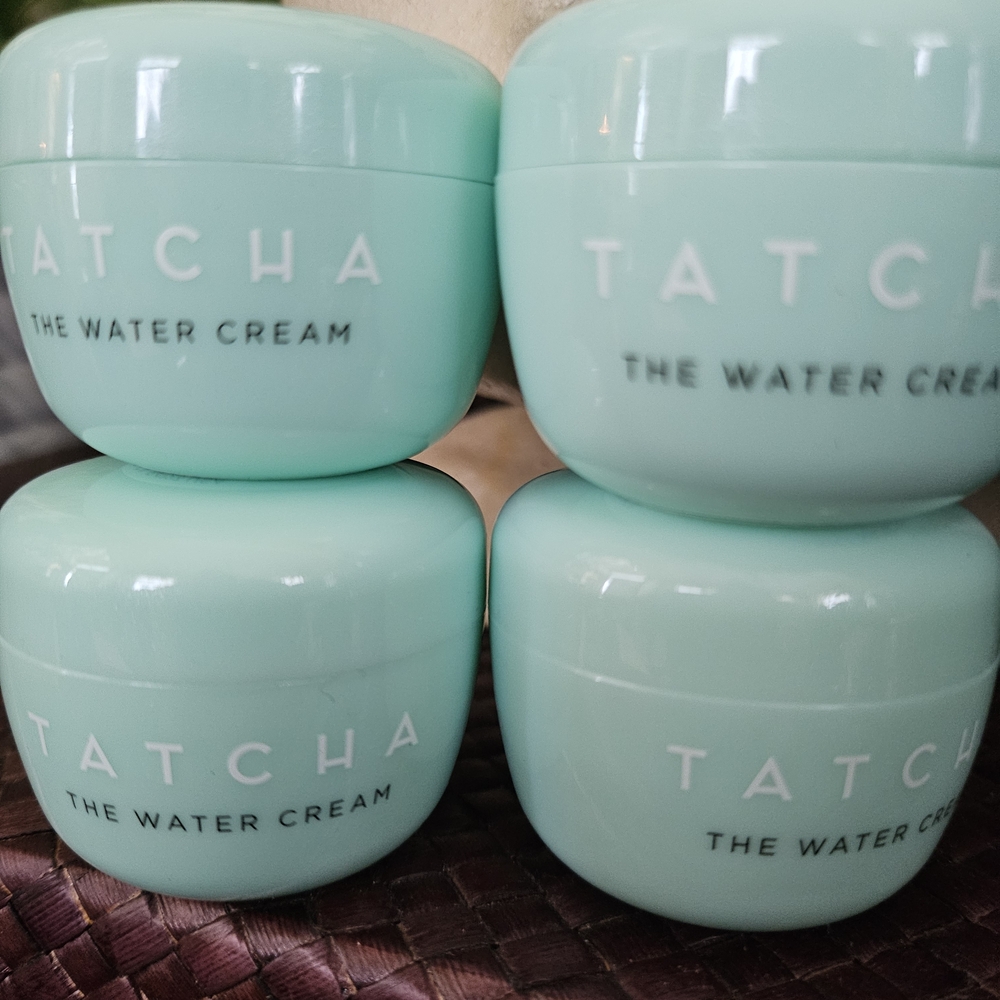 Tatcha Mint Green Water Cream Collection